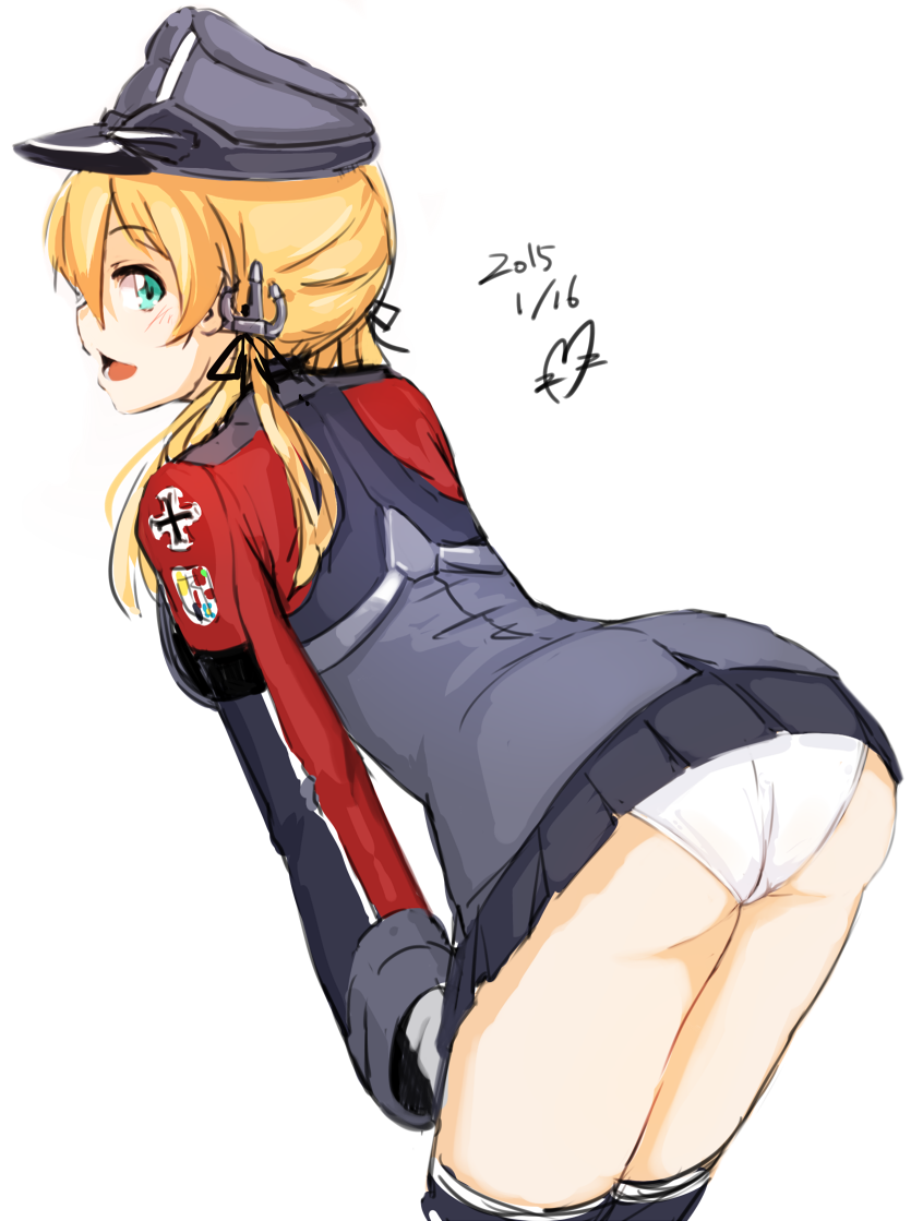 prinz eugen (kantai collection) drawn by momo_(higanbana_and_girl)