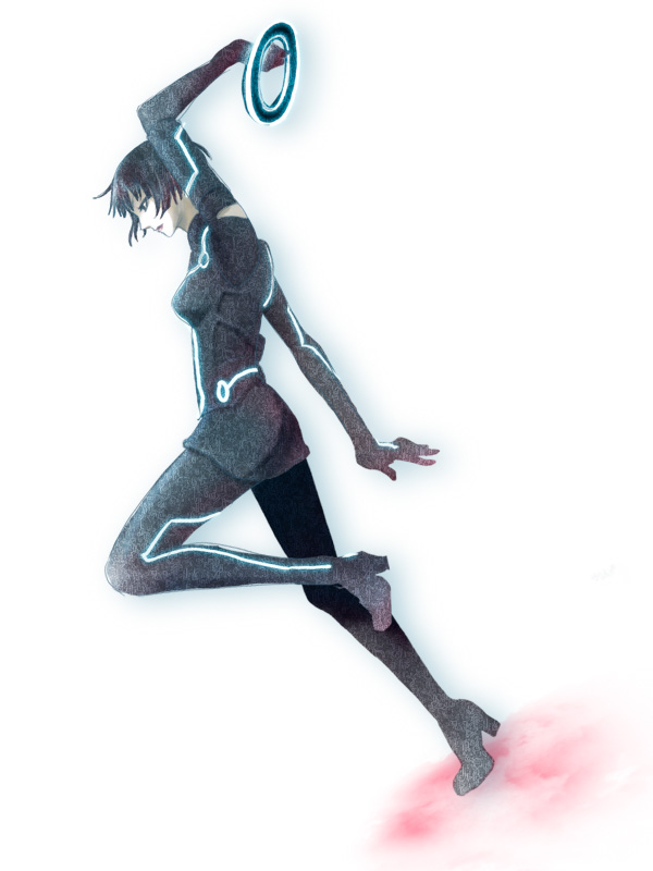 quorra (tron and 1 more) drawn by marow
