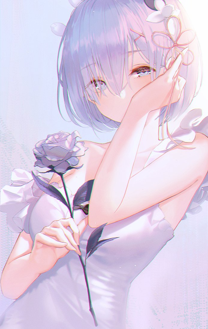 rem (re:zero kara hajimeru isekai seikatsu) drawn by sul_(_20sub)