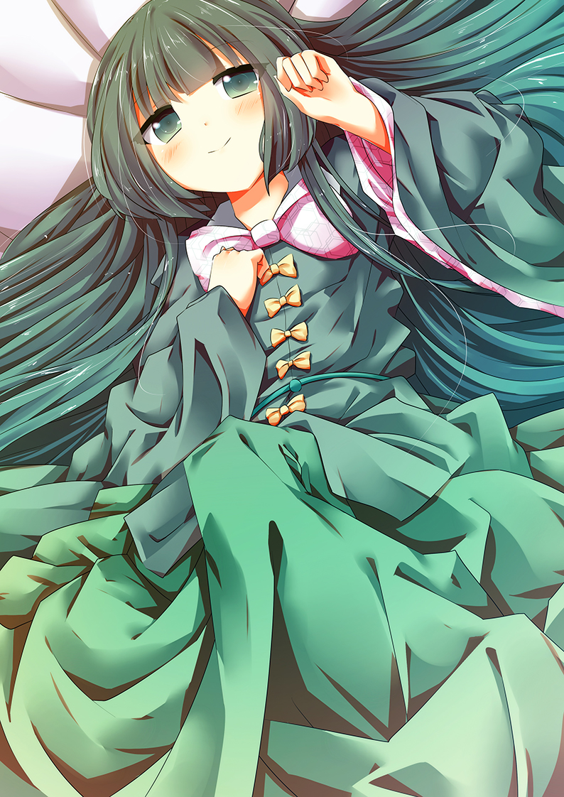 houraisan kaguya and celesteela (touhou and 2 more) drawn by vier