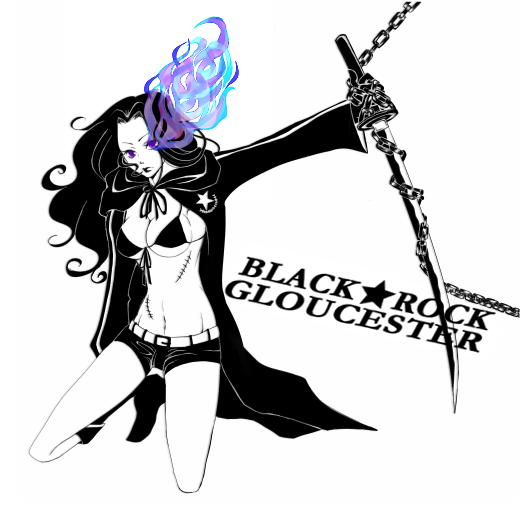 black rock shooter and cornelia li britannia (code geass and 1 more) drawn by shishitora