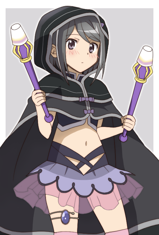 kuroe (mahou shoujo madoka magica and 1 more) drawn by onomekaman