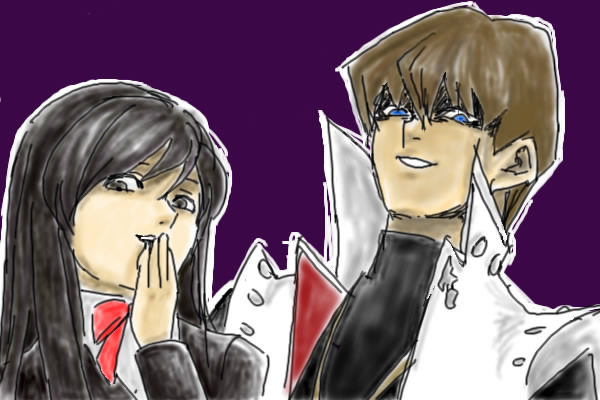 kaiba seto and katsura kotonoha (yu-gi-oh! and 3 more)