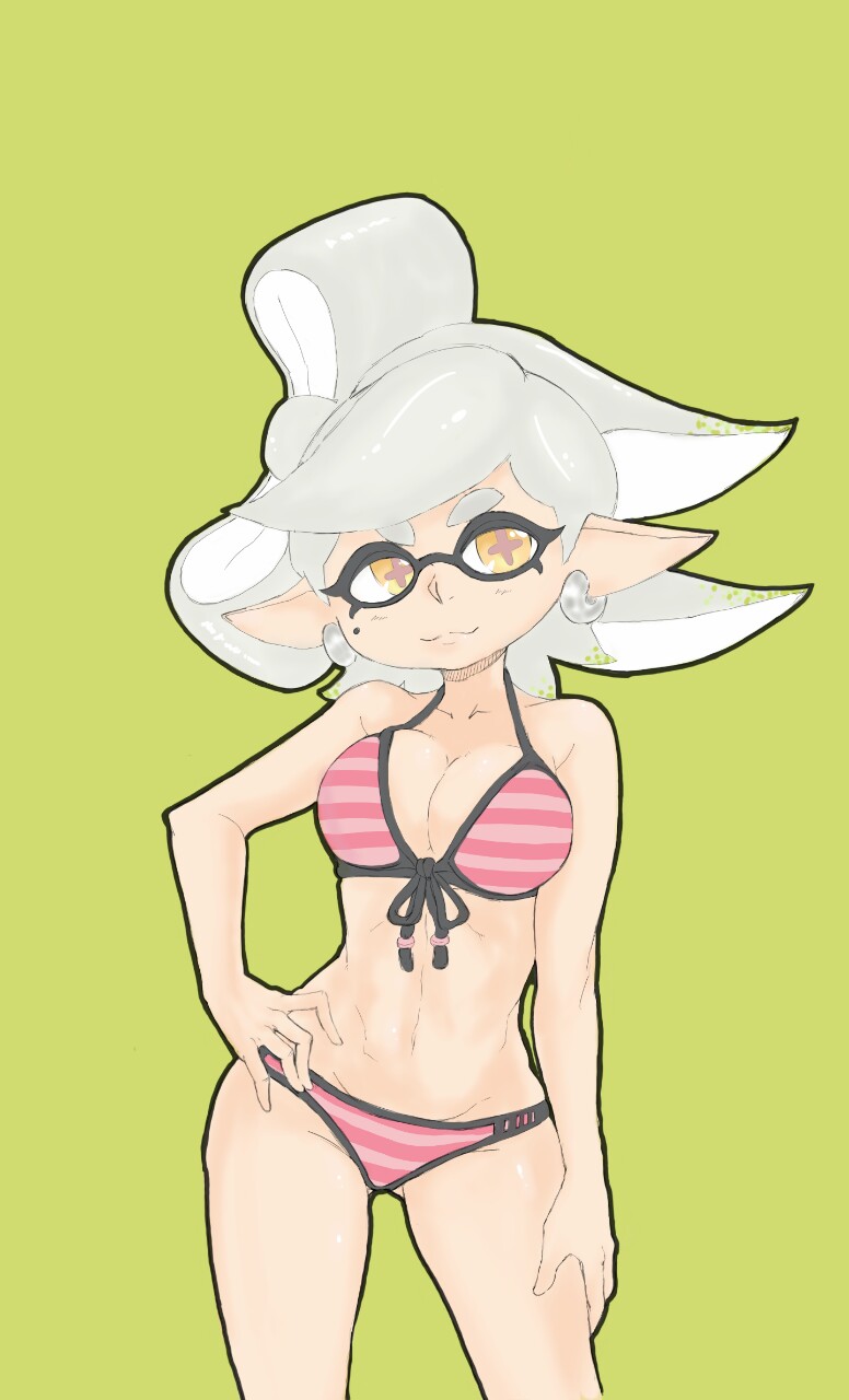 marie (splatoon and 1 more) drawn by dama-yo