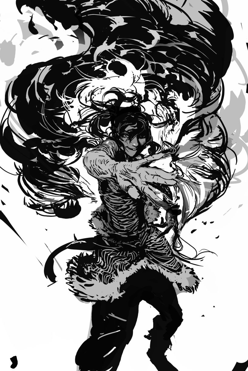 korra (avatar legends and 1 more) drawn by saskia_gutekunst
