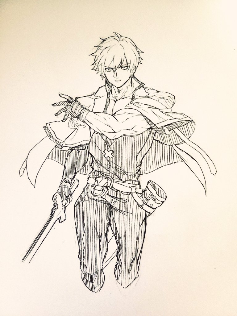ky kiske (guilty gear and 1 more) drawn by ebi_pri_shrimp