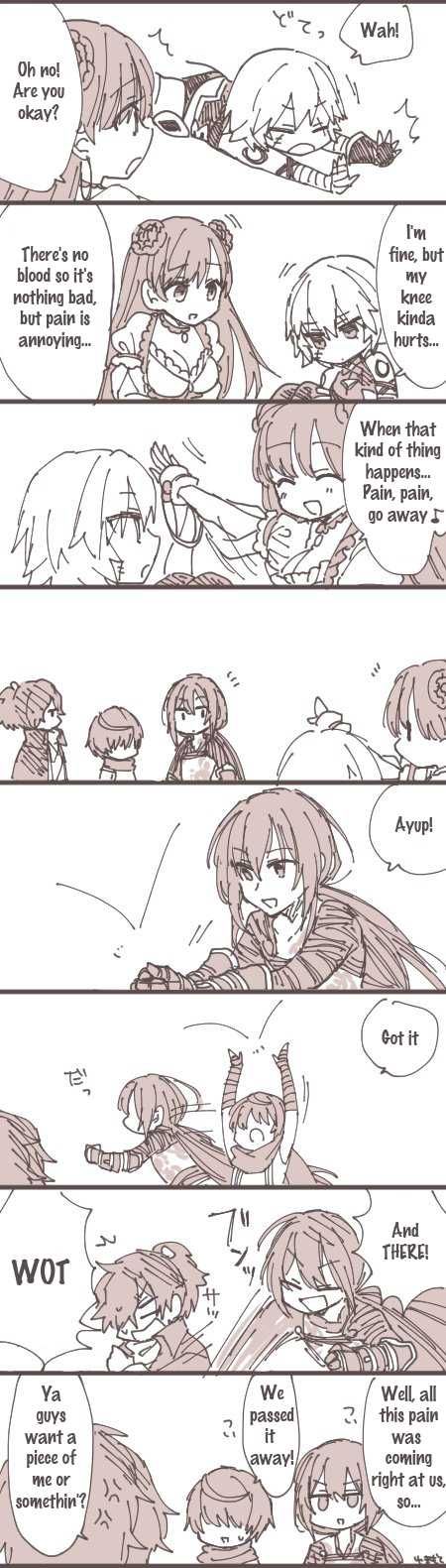 jack the ripper, okada izou, yan qing, fuuma kotarou, and mata hari (fate and 1 more) drawn by mikan_tabetai