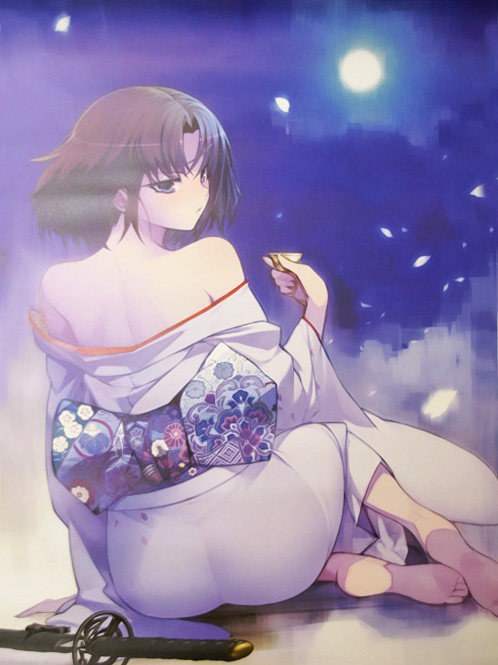 ryougi shiki and void shiki (kara no kyoukai) drawn by namaniku_atk