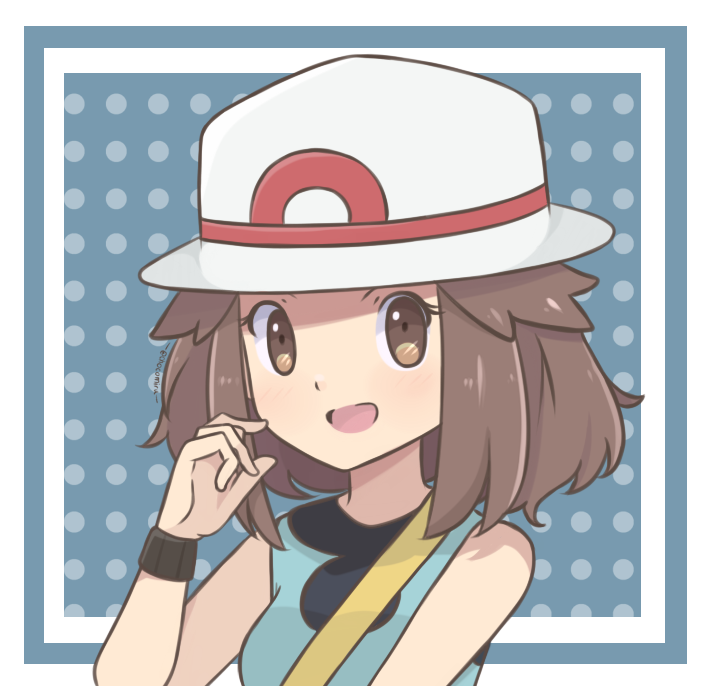 leaf (pokemon and 1 more) drawn by chocomiru
