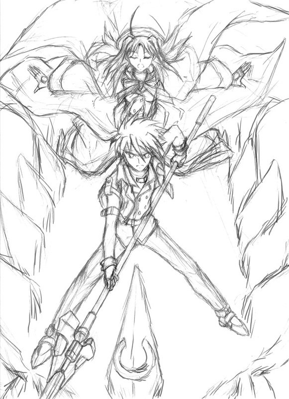 caro ru lushe, erio mondial, kerykeion, and strada (lyrical nanoha and 1 more)