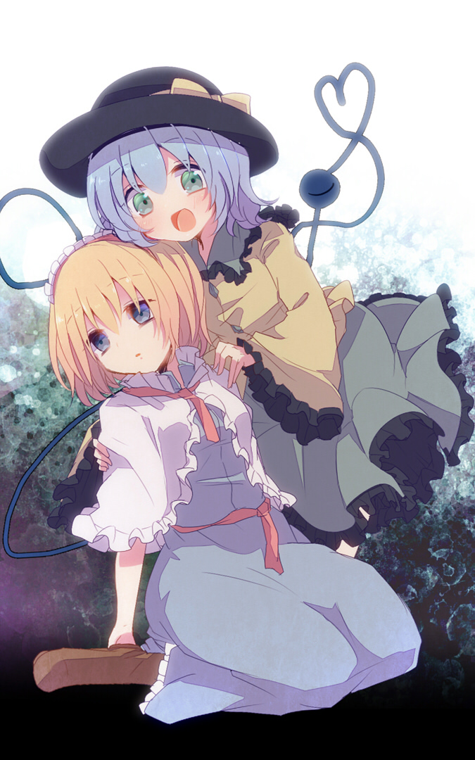 komeiji koishi and alice margatroid (touhou) drawn by aoi_(annbi)
