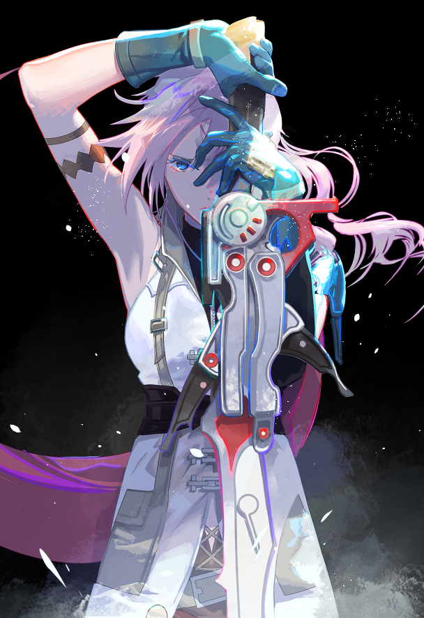 lightning farron (final fantasy and 1 more) drawn by cofffee