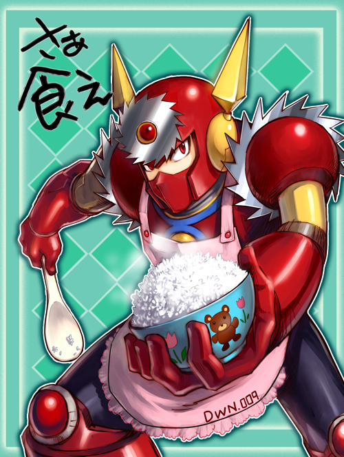 metal man (mega man and 1 more) drawn by ebishima_yutaka