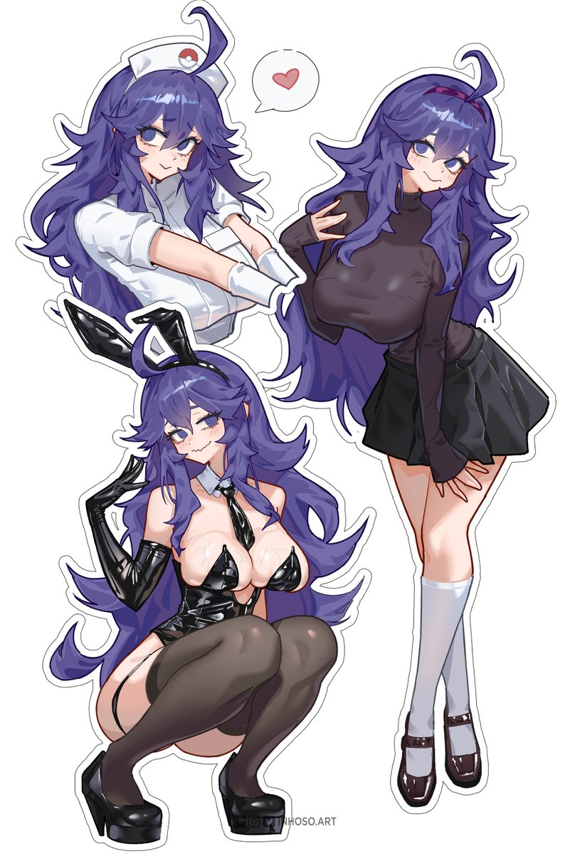hex maniac (pokemon and 1 more) drawn by inhoso