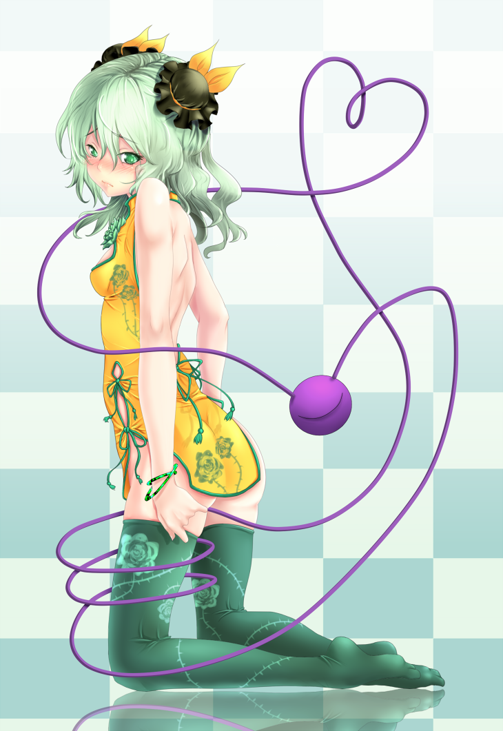 komeiji koishi (touhou) drawn by oninoko