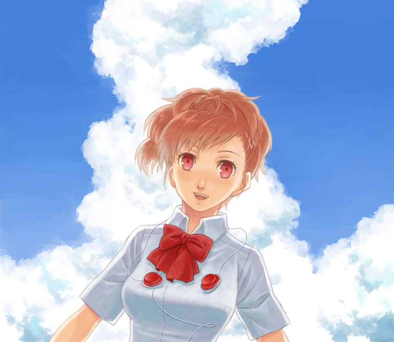 shiomi kotone (persona and 2 more) drawn by ipcen