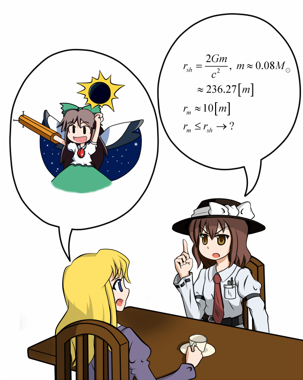 reiuji utsuho, usami renko, and maribel hearn (touhou) drawn by sai_(bankoru)