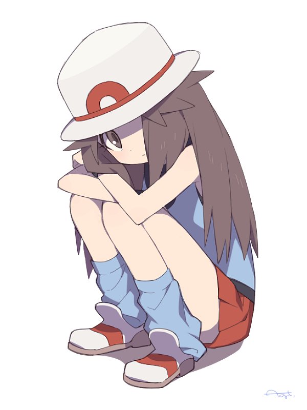 leaf (pokemon and 1 more) drawn by agata_(agatha)