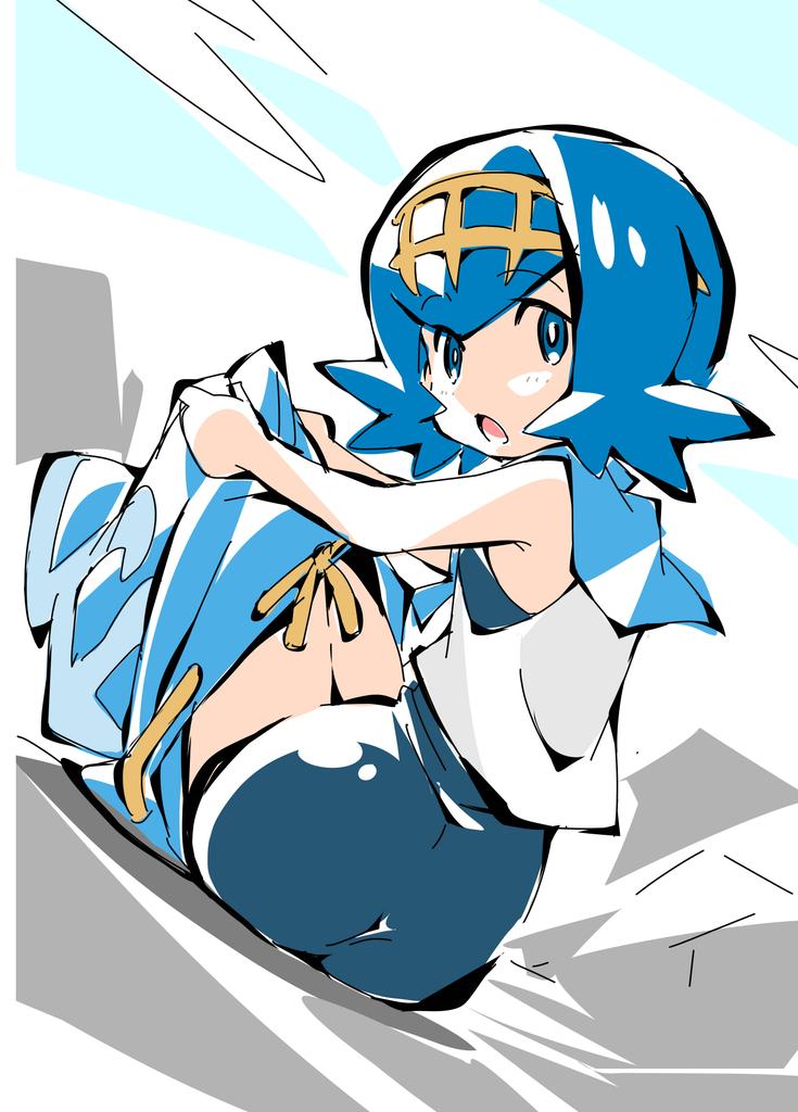 lana (pokemon and 1 more) drawn by ishikawa_tetsuya