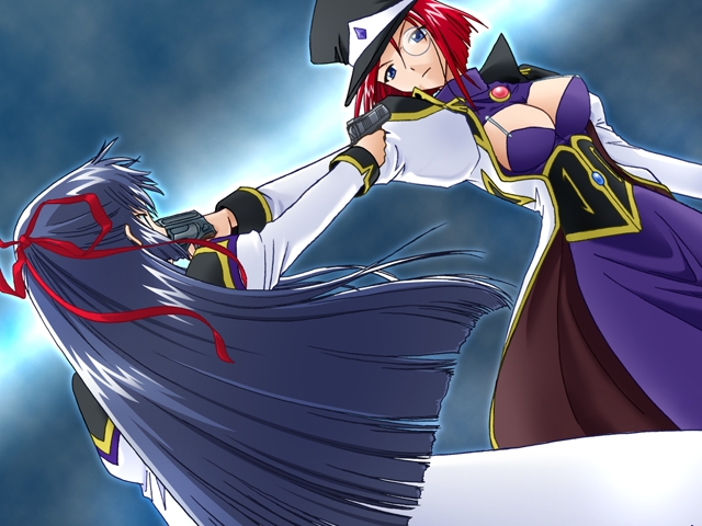 forte stollen and karasuma chitose (galaxy angel) drawn by kanan