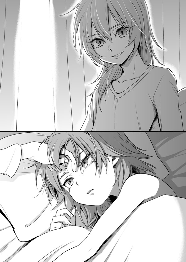 kirino ranmaru and kariya masaki (inazuma eleven and 1 more) drawn by riho