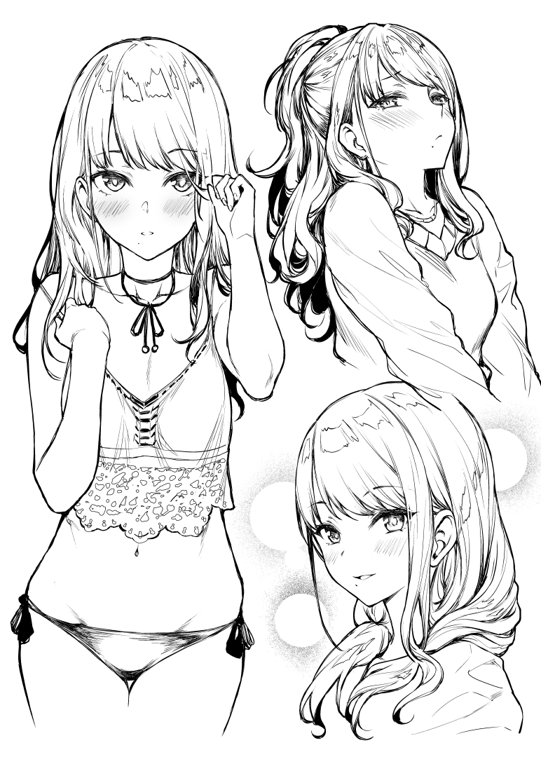 kazano hiori (idolmaster and 1 more) drawn by mushi024