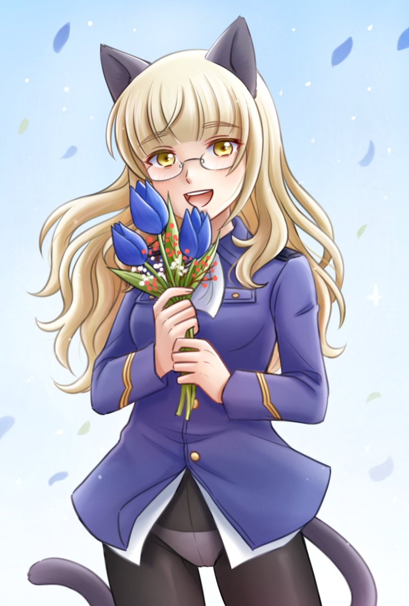 perrine h. clostermann (world witches series and 1 more) drawn by koyomeru