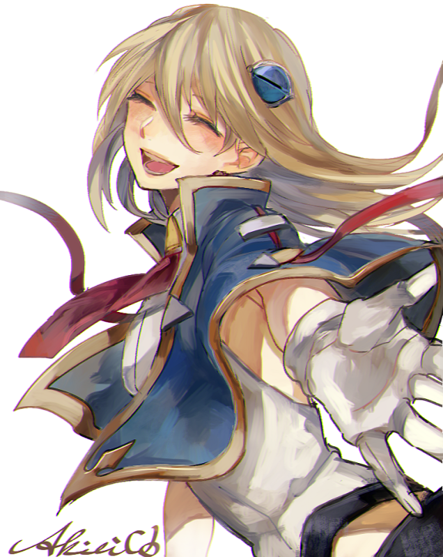 noel vermillion (blazblue and 4 more) drawn by akilico