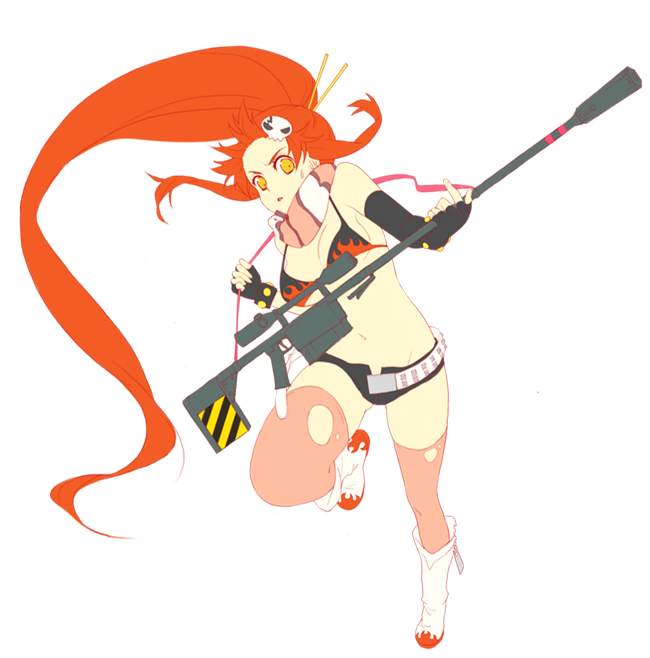 yoko littner (tengen toppa gurren lagann) drawn by feeno