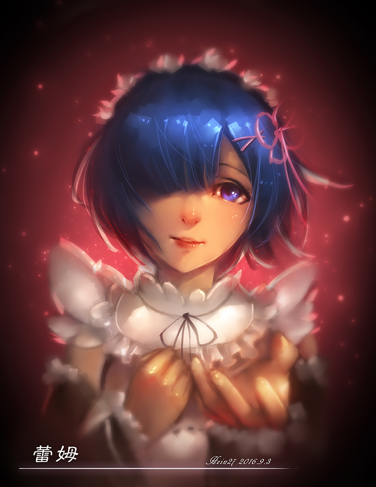 rem (re:zero kara hajimeru isekai seikatsu) drawn by hein27