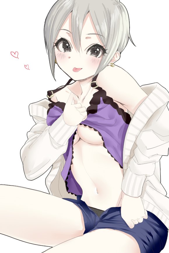 shiomi syuko (idolmaster and 1 more) drawn by ginnote