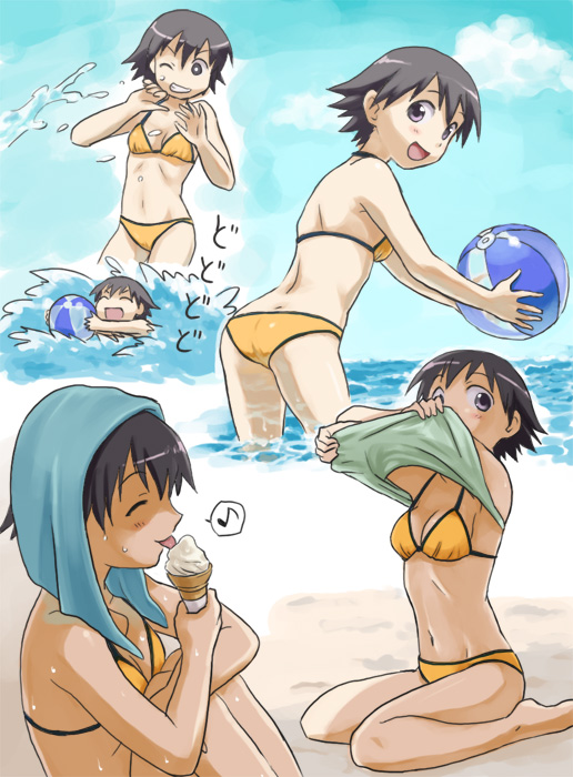 takino tomo (azumanga daioh) drawn by shiwashiwa_no_kinchakubukuru
