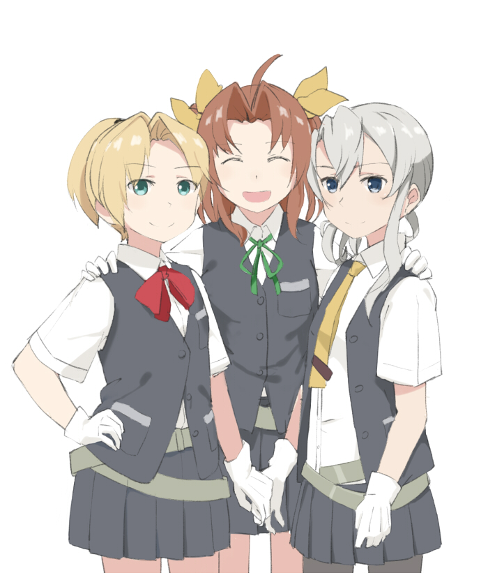 kagerou, maikaze, and nowaki (kantai collection) drawn by chocotto715