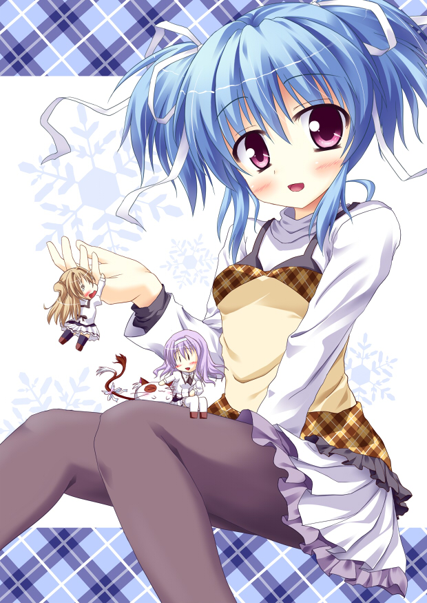 sena airi, pan-nya, amaha miu, and uryuu sakuno (mashiroiro symphony) drawn by wizard_erk