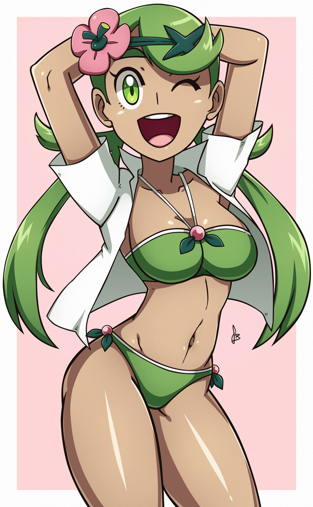mallow (pokemon and 1 more) drawn by scott_bennett