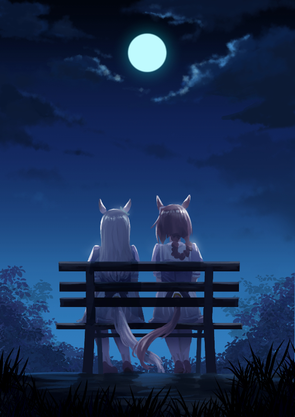 mejiro mcqueen and ikuno dictus (umamusume) drawn by sinnra_art