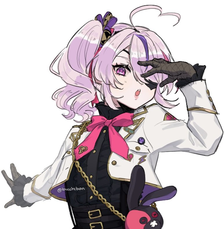 maria marionette (nijisanji and 1 more) drawn by bibi_(bicchiban)