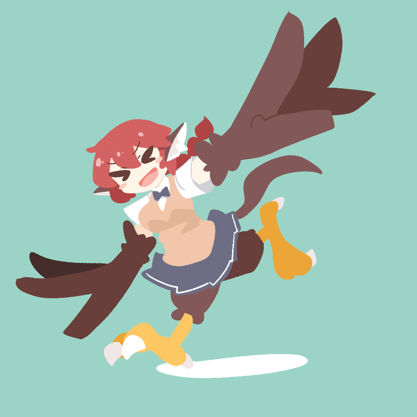 fio-chan (original) drawn by big_o_pants