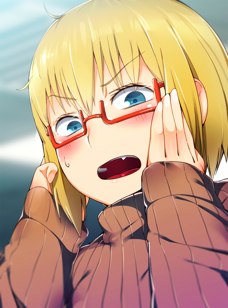 kon futaba (soredemo machi wa mawatteiru) drawn by donarudo