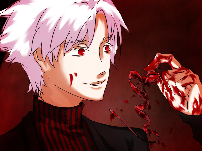 matou kariya (fate and 3 more) drawn by khaos_(blackmoth)