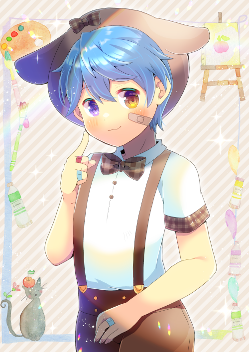 hammu milk (indie virtual youtuber) drawn by kou_hiyoyo