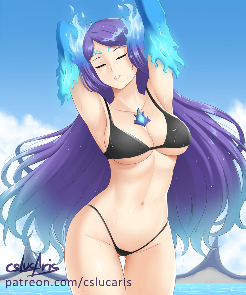 brighid (xenoblade chronicles and 1 more) drawn by cslucaris