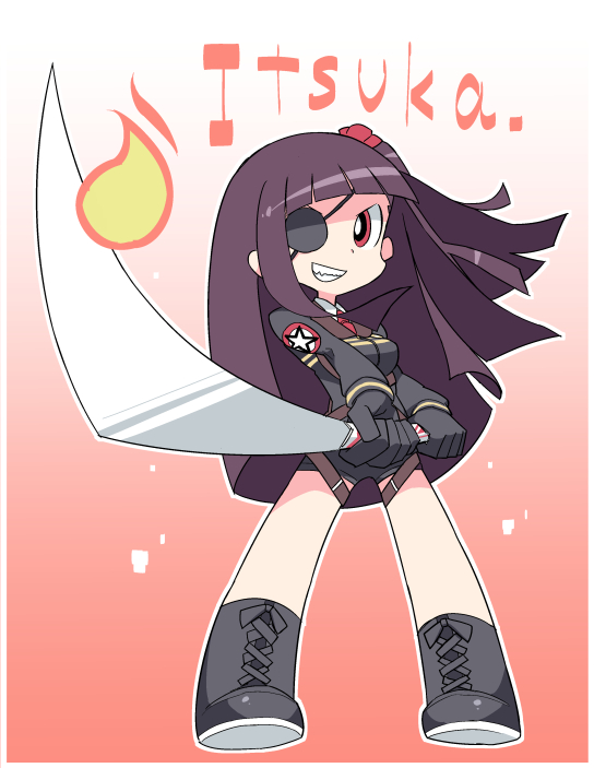 shikabane itsuka (panty & stocking with garterbelt and 1 more) drawn by hori_(hori_no_su)