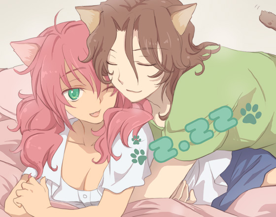feldt grace and lockon stratos (gundam and 1 more) drawn by plum_(arch)