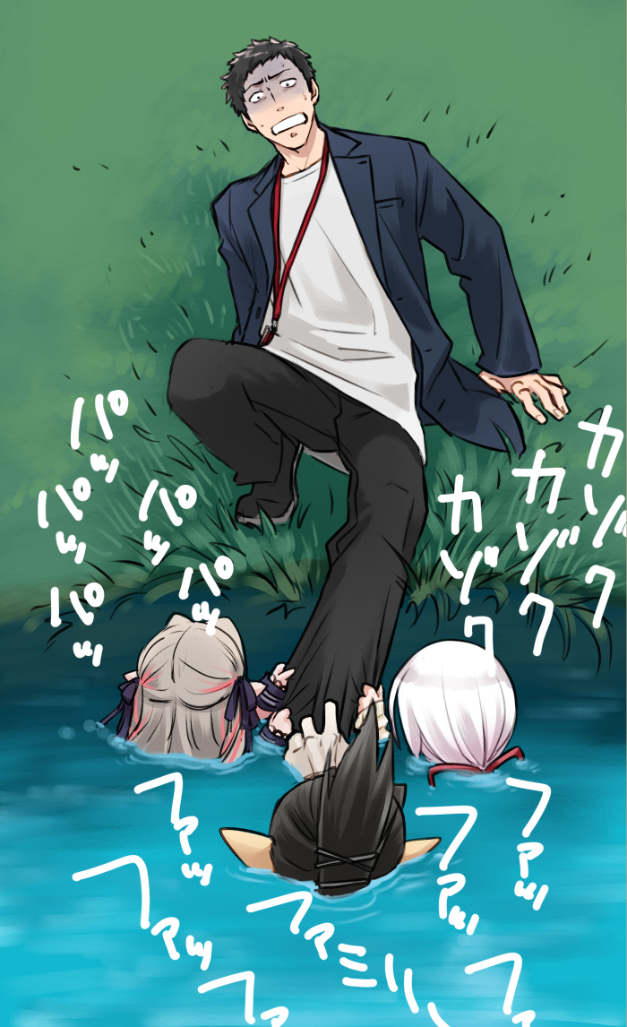 makaino ririmu, shiina yuika, yashiro kizuku, and hanabatake chaika (nijisanji) drawn by succo_gura
