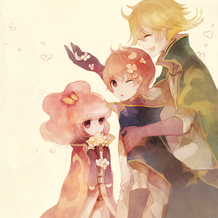 kururugi suzaku, anya alstreim, and gino weinberg (code geass) drawn by pechika