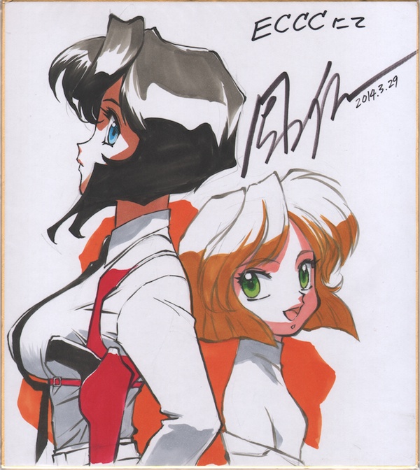rally vincent and minnie may hopkins (gunsmith cats) drawn by sonoda_ken'ichi