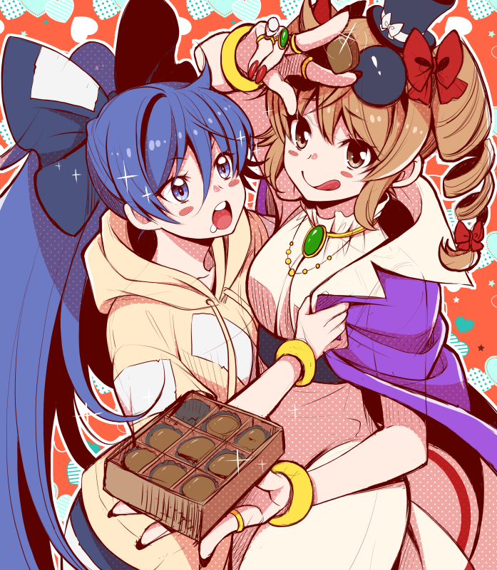 yorigami shion and yorigami jo'on (touhou) drawn by eichi_yuu