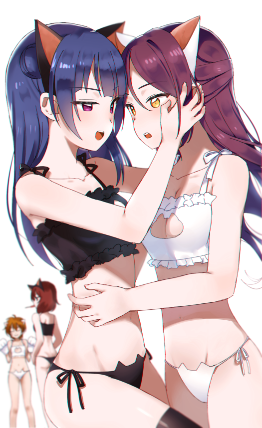 nishikino maki, hoshizora rin, tsushima yoshiko, and sakurauchi riko (love live! and 2 more) drawn by sellel