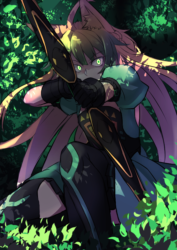 atalanta (fate and 2 more) drawn by nahu
